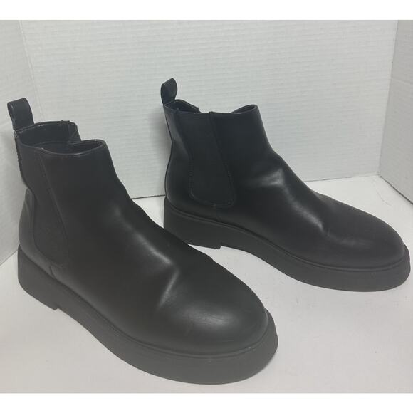 Mix No. 6 Reygha Women’s Black Chelsea Ankle Boots Size 10 W / 41.5 Pull-on - Picture 2 of 13